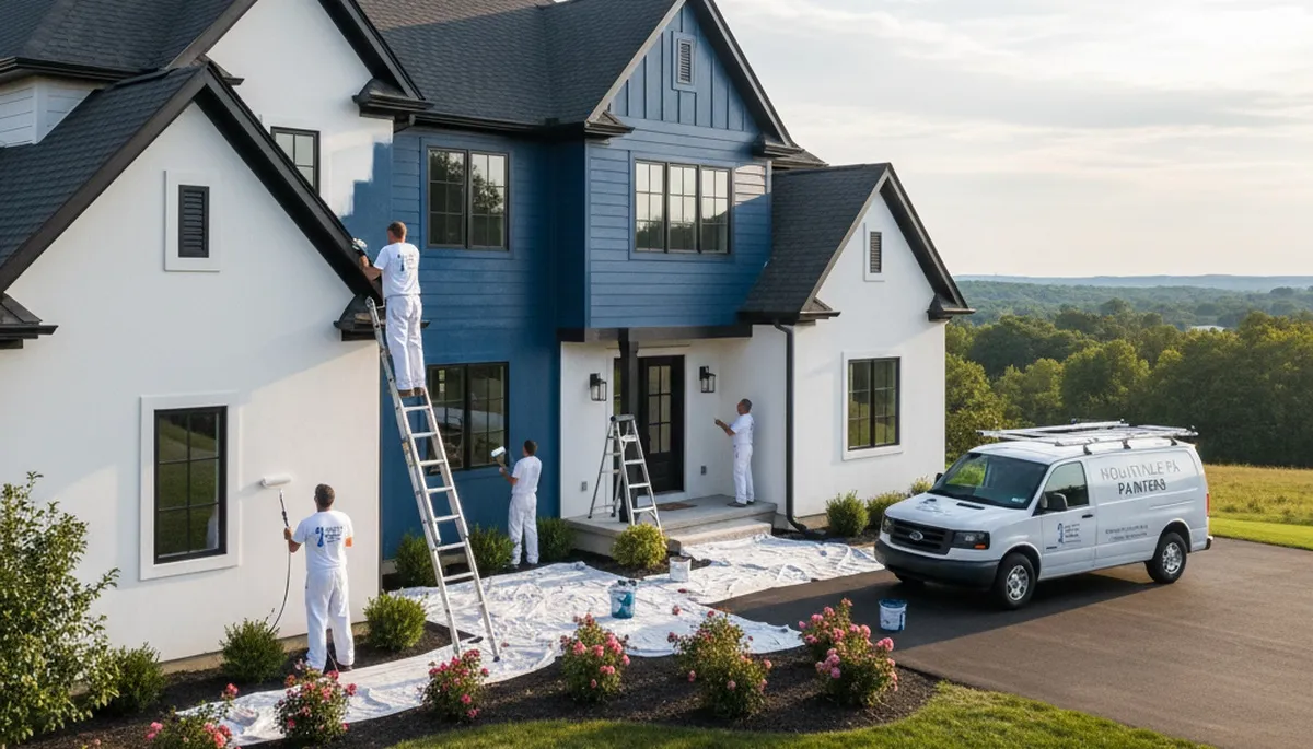 House painting service in Lancaster, PA for professional interior and exterior home painting