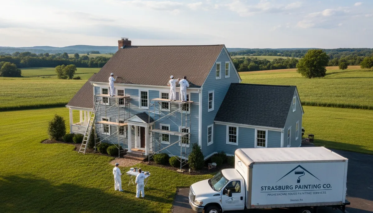 House painters serving Lancaster, PA delivering professional residential painting services