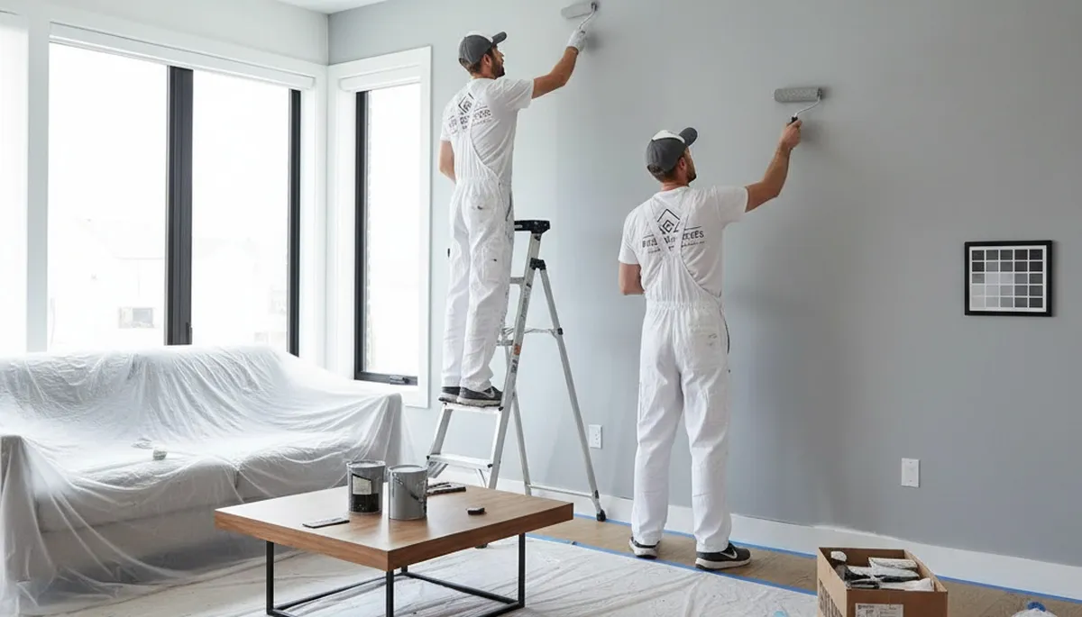 Professional interior house painting in Lancaster, PA by expert local painters